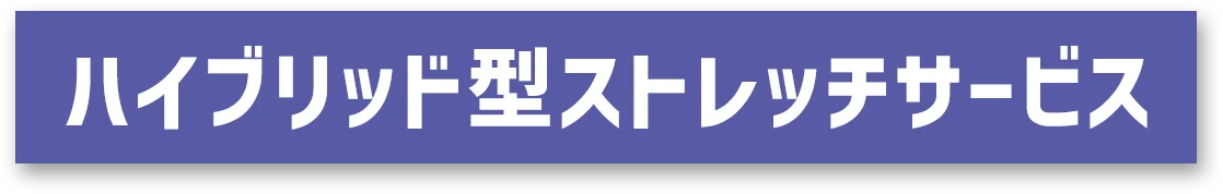 ハイブリッド型ストレッチサービス